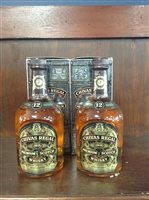 Lot 62 - TWO BOTTLES OF CHIVAS REGAL AGED 12 YEARS