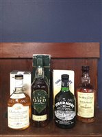 Lot 31 - TOBERMORY AGED 10 YEARS, DALWHINNIE AGED 15 YEARS, BALVENIE DOUBLEWOOD AGED 12 YEARS, & GLEN ORD AGED 12 YEARS
