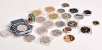 Lot 1600 - LOT OF SILVER COINS including commemorative...