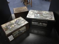 Lot 273 - TWO MOTHER OF PEARL ASIAN BOXES