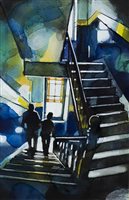 Lot 46 - DOWN THE STAIRS, BY BRYAN EVANS