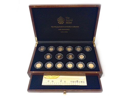 Lot 501 - A GOLD PROOF COIN COLLECTION