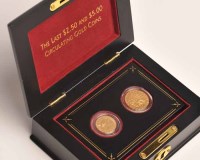 Lot 1609 - THE LAST $2.50 AND $5 CIRCULATING GOLD COINS...