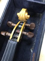 Lot 310 - TWO VIOLINS IN CASES