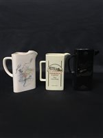 Lot 311 - A COLLECTION OF WHISKY JUGS