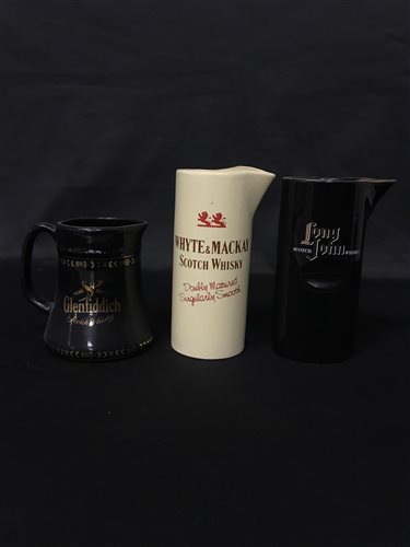 Lot 312 - A COLLECTION OF WHISKY JUGS