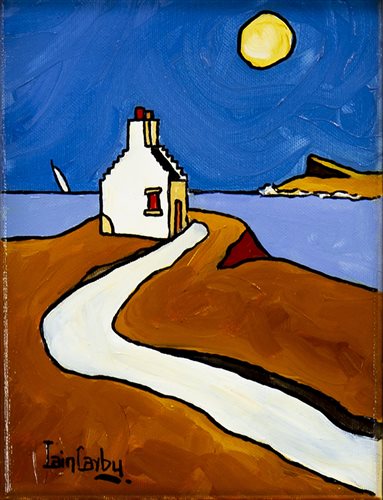 Lot 103 - CROFT ON RAASAY, BY IAIN CARBY