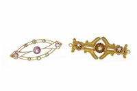 Lot 227 - TWO BROOCHES