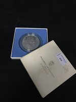 Lot 416 - 1974 REPUBLIC OF PANAMA TWENTY BALBOAS SILVER COIN