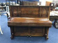 Lot 421 - A HOFFMAN & KUHNE UPRIGHT PIANO