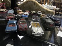 Lot 428 - A 1960s DINKY SPECTURM PATROL CAR AND OTHERS