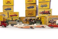 Lot 919 - FORTY-ONE LESNEY MATCHBOX SERIES DIE-CAST VEHICLES