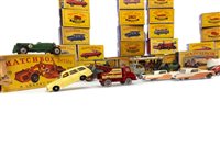 Lot 919 - FORTY-ONE LESNEY MATCHBOX SERIES DIE-CAST VEHICLES