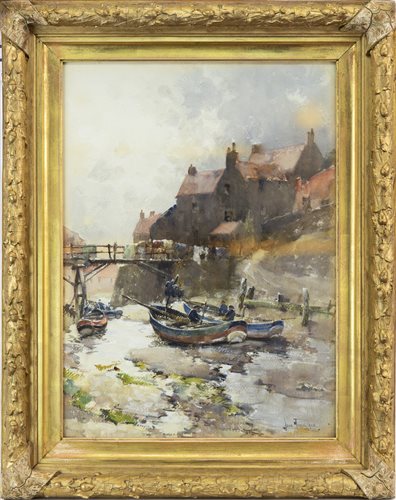 Lot 642 - STAITHES, YORKSHIRE, BY JOHN TERRIS