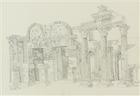 Lot 648 - THE FORUM, POMPEII, BY RICHARD NORMAN