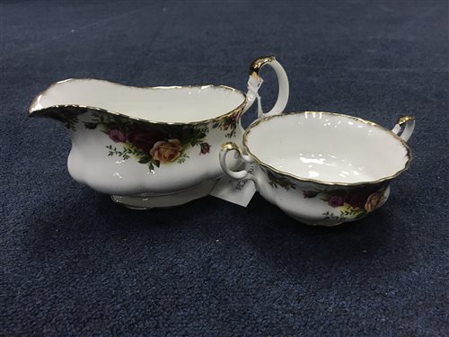 Lot 69 - A ROYAL ALBERT OLD COUNTRY ROSES PART DINNER SERVICE