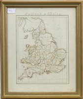 Lot 923 - A SET OF THREE VICTORIAN HAND-DRAWN MAPS OF GREAT BRITAIN & IRELAND
