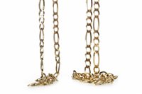 Lot 241 - TWO GOLD NECKLACES