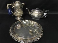 Lot 109 - A COLLECTION OF PLATED WARES