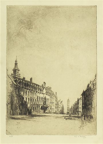 Lot 659 - A PAIR OF ETCHINGS OF GLASGOW INTEREST, BY FREDERICK FARRELL
