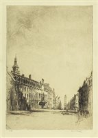 Lot 659 - A PAIR OF ETCHINGS OF GLASGOW INTEREST, BY FREDERICK FARRELL