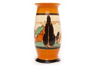 Lot 1229 - A CLARICE CLIFF FOR WILKINSON FANTASQUE VASE