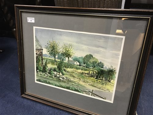 Lot 30 - A WATERCOLOUR BY ALISTAIR ANDERSON