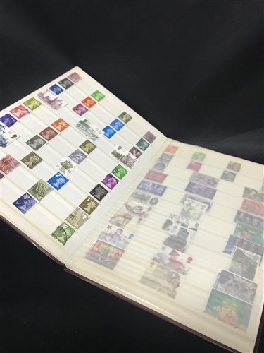 Lot 32 - A LARGE STOCK BOOK FULL OF GREAT BRITISH STAMPS