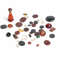 Lot 1663 - COLLECTION OF HARDSTONES AND GEMSTONES...