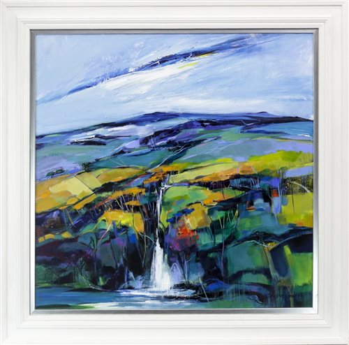 Lot 24 - THE FALLS OF ASSYNT BY SHELAGH CAMPBELL