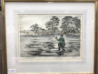 Lot 249 - TWO DRY POINTS BY HENRY WILKINSON