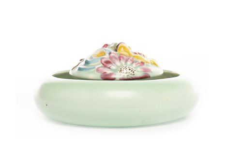 Lot 1264 - A CLARICE CLIFF FOR WILKINSON POSY HOLDER