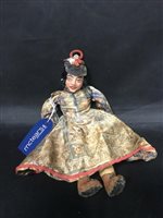 Lot 299 - A LATE 19TH CENTURY PAINTED DOLL PUPPET