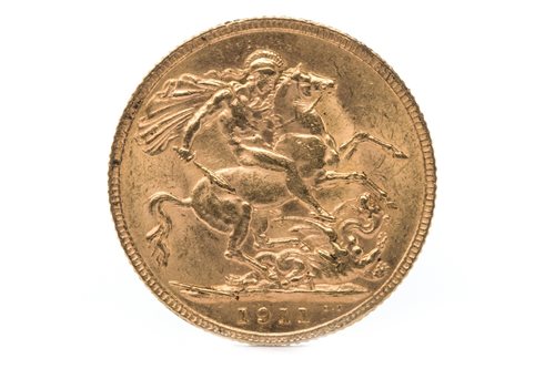 Lot 503 - A GOLD SOVEREIGN, 1911