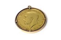 Lot 508 - A GOLD £2 COIN, 1911