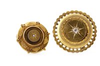 Lot 9 - TWO VICTORIAN BROOCHES