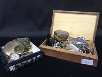 Lot 312 - A COLLECTION OF COSTUME JEWELLERY AND WRIST WATCHES