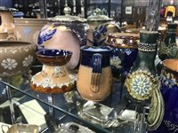 Lot 392 - A COLLECTION OF ROYAL DOULTON LAMBETH WARES