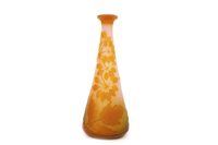 Lot 1297 - A GALLE GLASS VASE