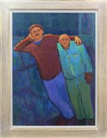 Lot 692 - OLD FRIENDS I, BY GAY GROSSART