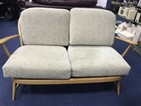 Lot 495 - TWO SEATER ERCOL SETTEE
