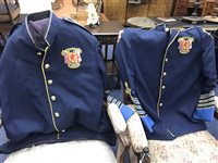 Lot 300 - TWO EMBROIDERED BAND JACKETS