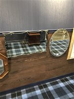 Lot 82 - TWO ART DECO STYLE MIRRORS
