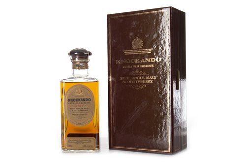 Lot 1013 - KNOCKANDO 1965 EXTRA OLD RESERVE 21 YEARS OLD