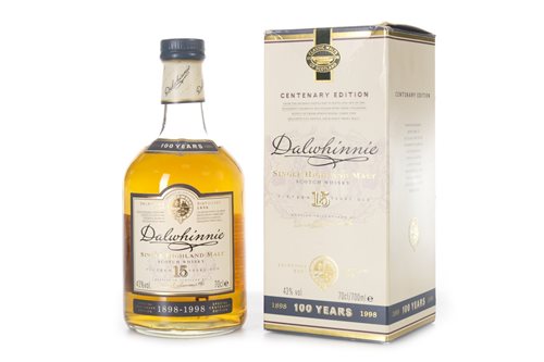 Lot 1028 - DALWHINNIE CENTENARY 15 YEARS OLD