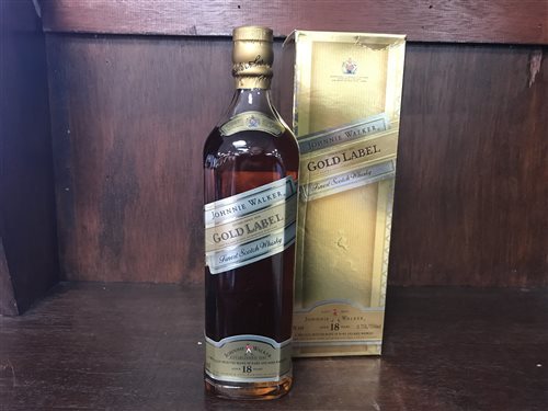 Lot 20 - JOHNNIE WALKER GOLD LABEL 18 YEARS OLD