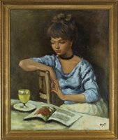 Lot 493 - READING, IN THE MANNER OF MARCEL DYF