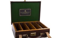 Lot 968 - A HOLLAND AND HOLLAND LEATHER CARTRIDGE CASE