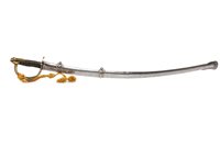 Lot 987 - A US 1860 PATTERN CAVALRY SABRE