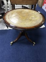 Lot 234 - A MAHOGANY REPRODUCTION OCCASIONAL TABLE